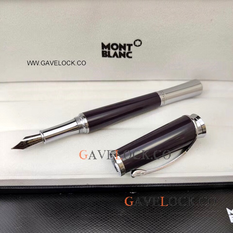 Wholesale Copy Mont blanc Princess Grace de Monaco Fountain Purple Pen